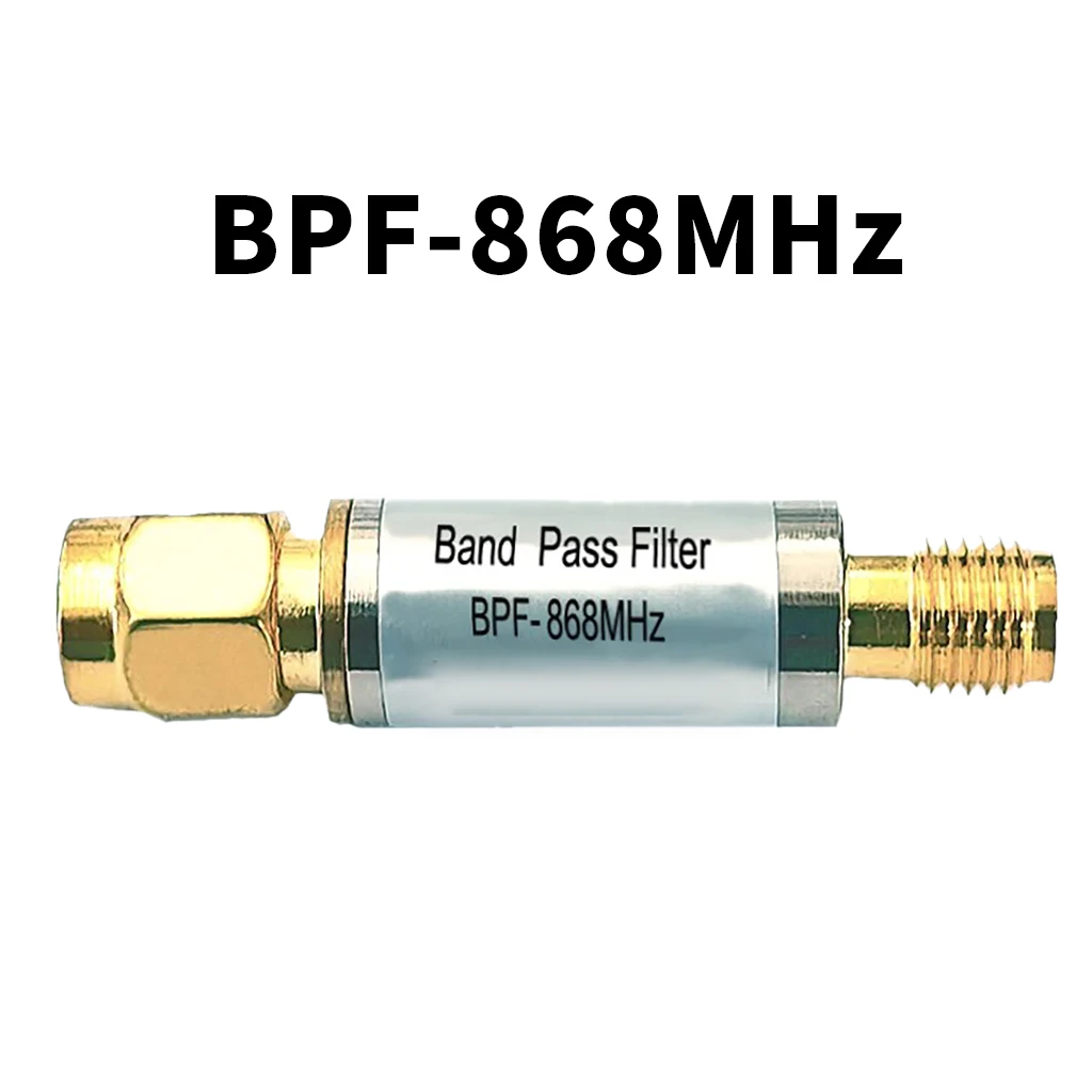 

Mini Type LC Low Pass Filter LPF 1200MHz Sound Meter Filter Graphic Band Pass Filter BPF 868MHz/915MHz/433MHz with SMA Connector