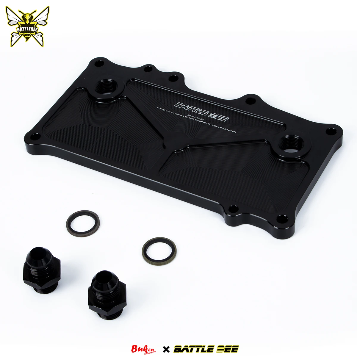 The BATTLEBEE engine is suitable for the Porsche M48 radiator oil cake oil-cooled oil cake from model years 2007 to 2010.