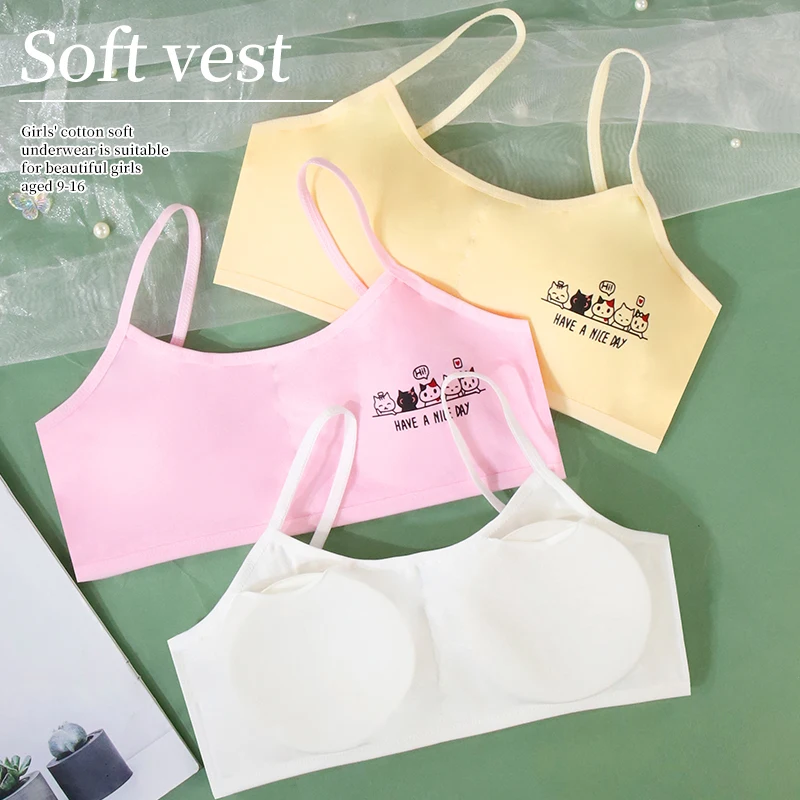Girls' underwear 12, children's developmental stage, elementary school students' bras, girls' vests, girls' first and second sta