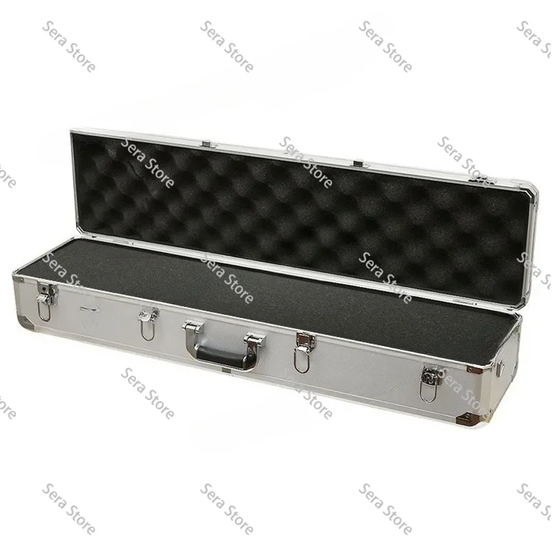 Aluminum frame Portable High waterproof and shockproof Storage Box for Tools Instrument Equipment and Family Documents