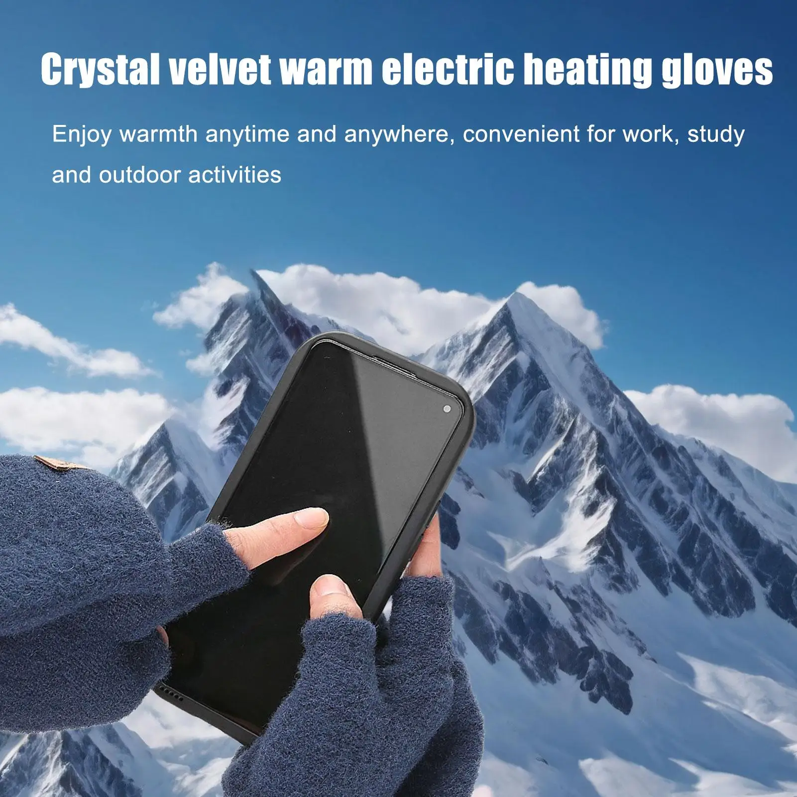 

Перчатки с подогревом, женские портативные теплые перчатки для рук, 5 В, теплые варежки с USB-подогревом для зимней работы, садоводства, общежития, пешего туризма, мотоцикла