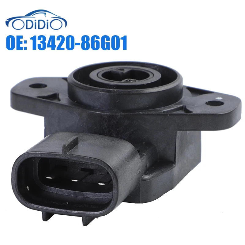 ODIDIO-Sensor de posición del acelerador, 13420-86G01 1342086G01 TPS 13420-77G00 13420-77G01 13420-86G00 para Suzuki Liana (ERC/ERD) 1,6