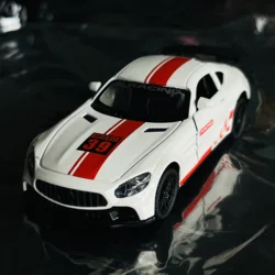 Simulated alloy car model, children's toy, door opening car model, gift, sports car, cake decoration ornament