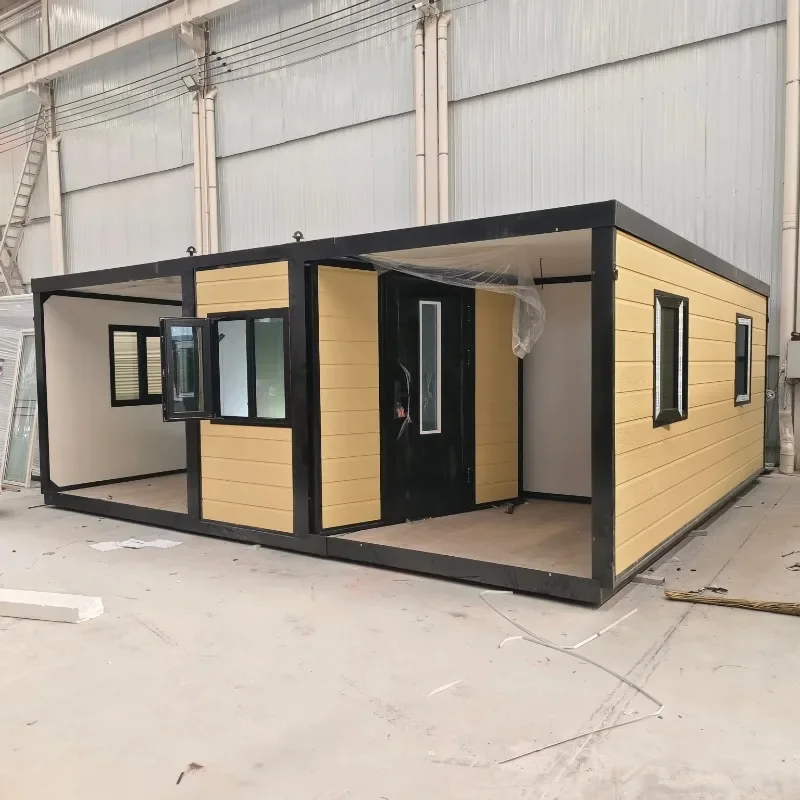 Customized Expandable Container House Prefabricated Modular Tiny Home Mobile Living Cabin Portable Studio Glamping Pod Cabin Eve