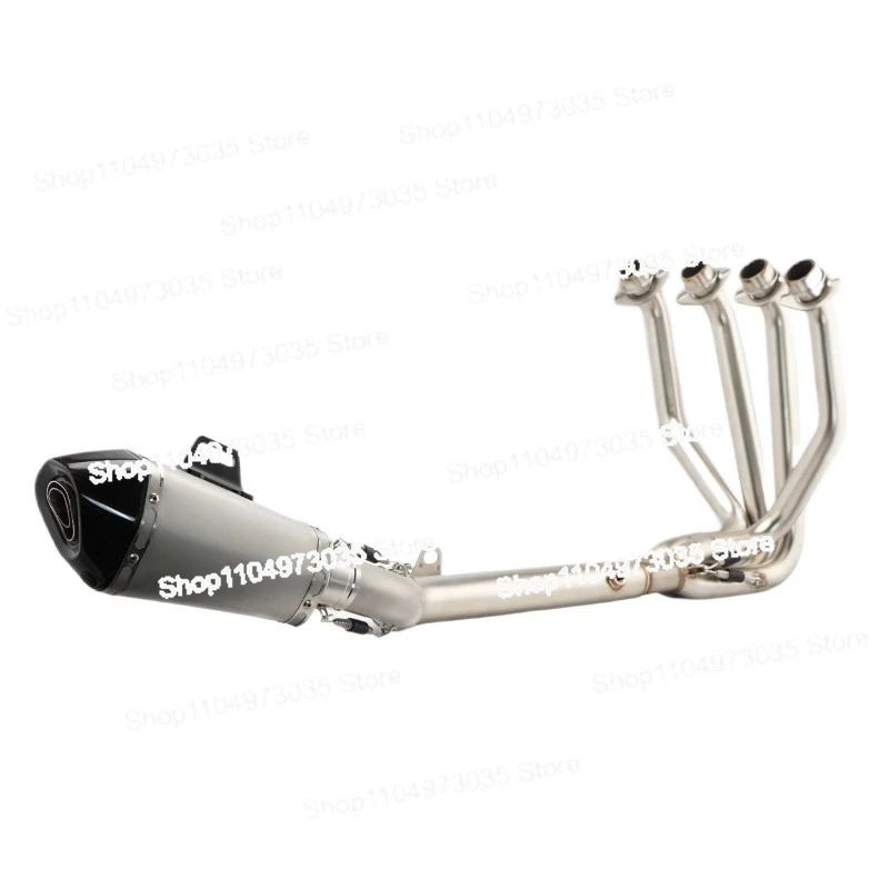 

Suitable for 1000SX Modified Exhaust Pipe Stainless Steel Titanium Alloy Carbon Fiber Full Section