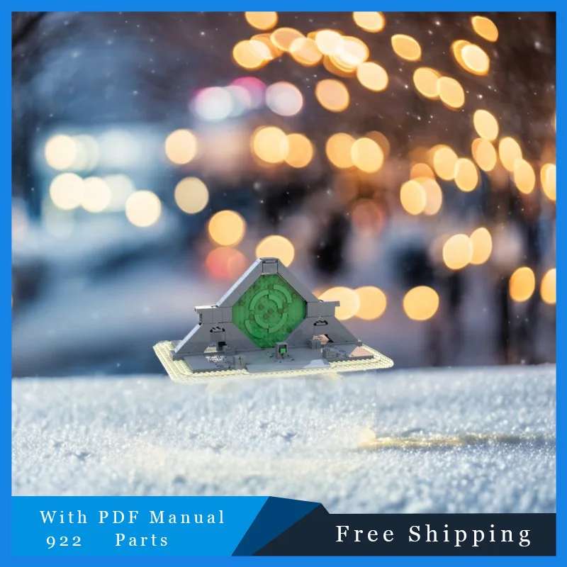 ตัวต่อโมเดลภาพยนตร์ชื่อดัง 922 ชิ้นส่วน รูปทรงเอเลี่ยน แบบประกอบเอง ของเล่นตัวต่อสร้างสรรค์ ของขวัญวันเกิด วันคริสต์มาส