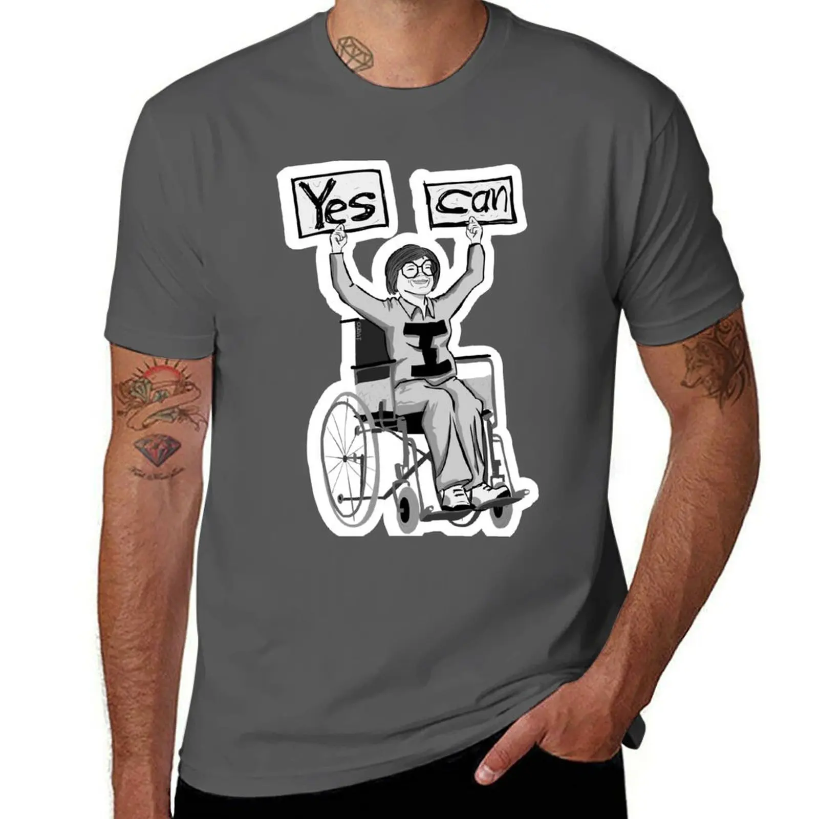 Ja, ich kann es schaffen – Judith_Heumann T-Shirt, lässiges, locker sitzendes T-Shirt