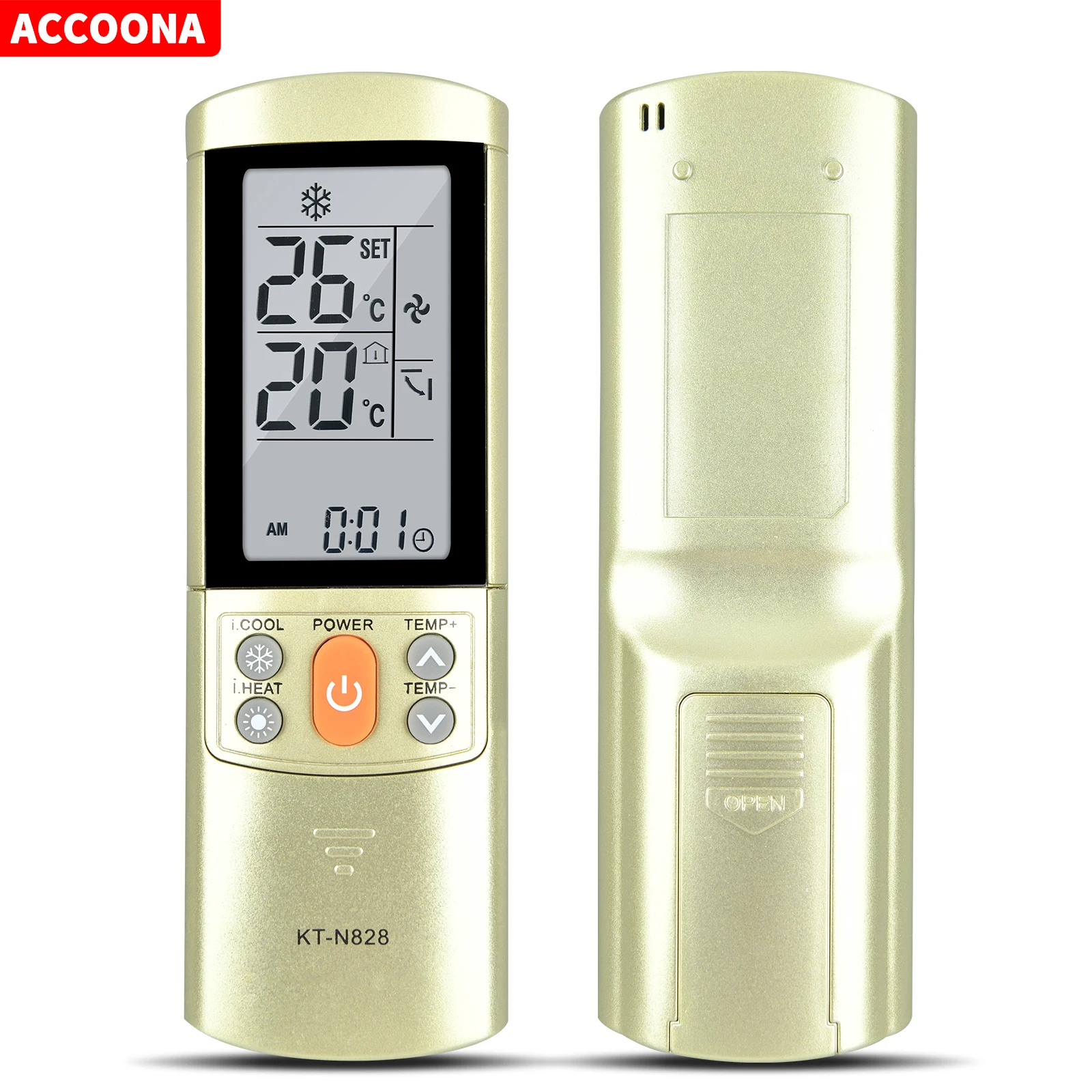 UNIVERSAL AC air conditioner Remote control KT-N828 2000 IN 1