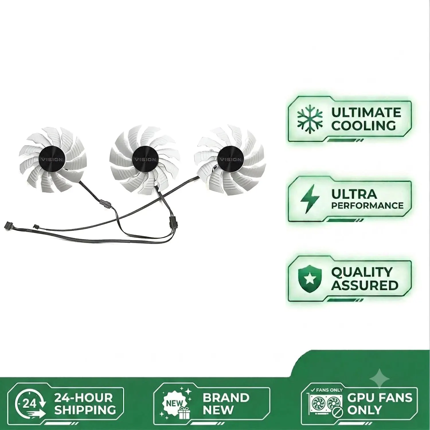 Cooling Fan For Gigabyte RTX 3090 3080TI 3080 3070TI VISION OC Graphics Card 82MM/87MM PLA09215S12H T129215SU GPU Fan