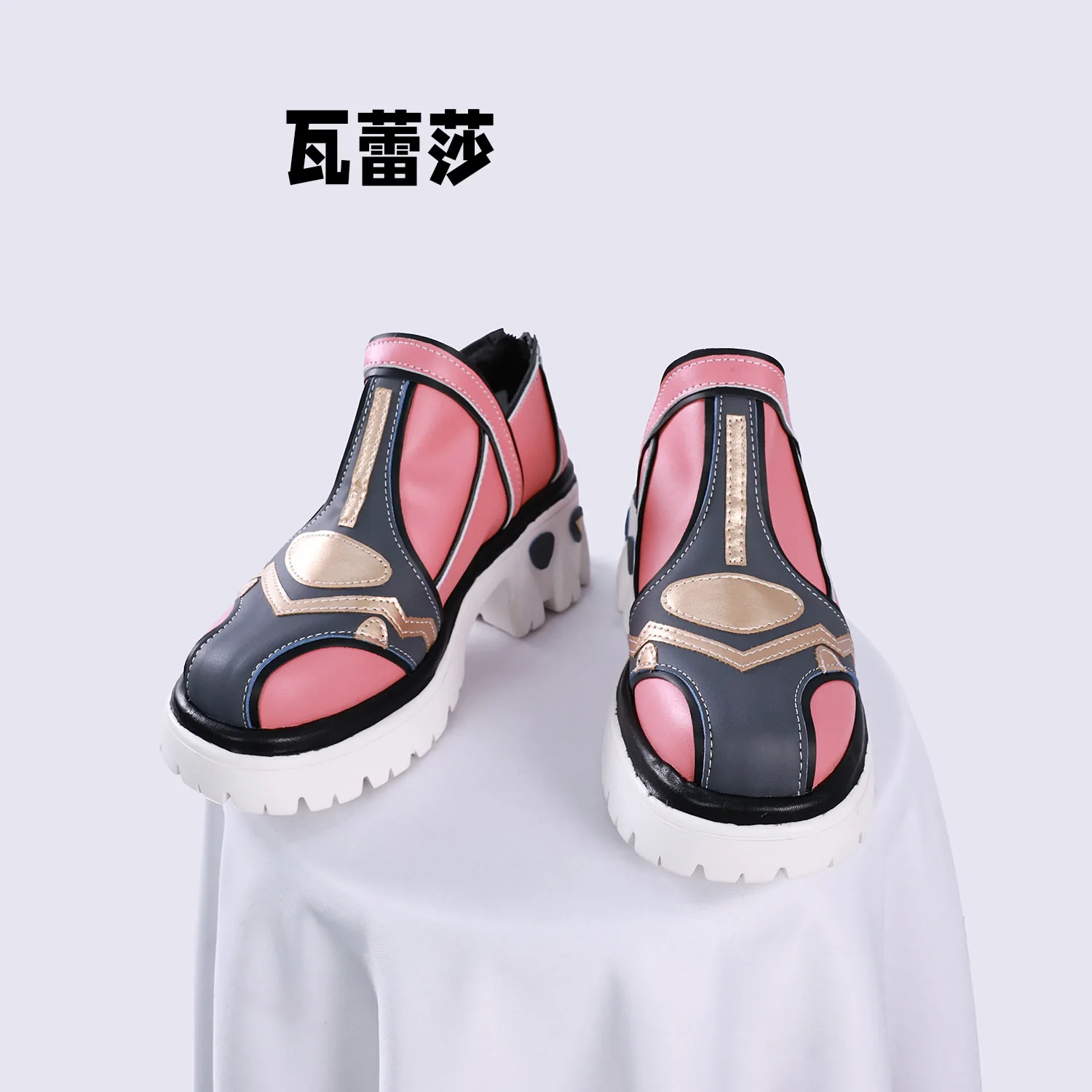 Jeu Genshin Impact Varesa Cosplay chaussures bottes Anime fête Halloween noël femmes personnaliser accessoire chaussures