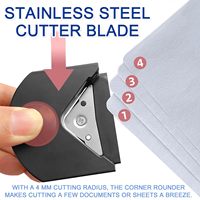 R4 Corner Rounder R4 Corner Punch Paper Trimmer Cutter for Cards Photo Cutting DIY Craft Hand Scrapbooking Tools Binding Supplie