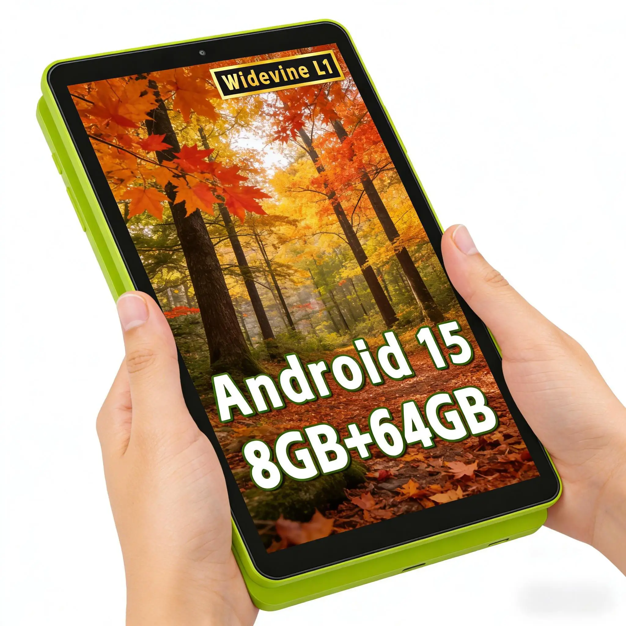 ANRY Y85  Android 15 Tablet 8.68 Inch 1340*800 Incell RK3562 Quad Core 8GB RAM 64GB 2MP+5MP 5000mAh Type-C Dual WiFi Tablet PC