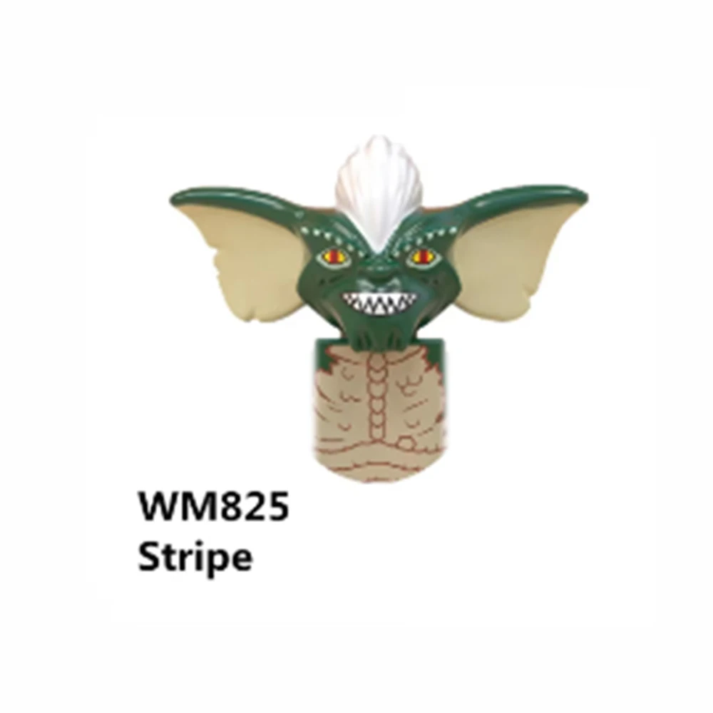 Disney-Serie Cartoon-Bausteine Einzelner Charakter Mini-Sammelfiguren mit Körper in Verschiedenen Stilen