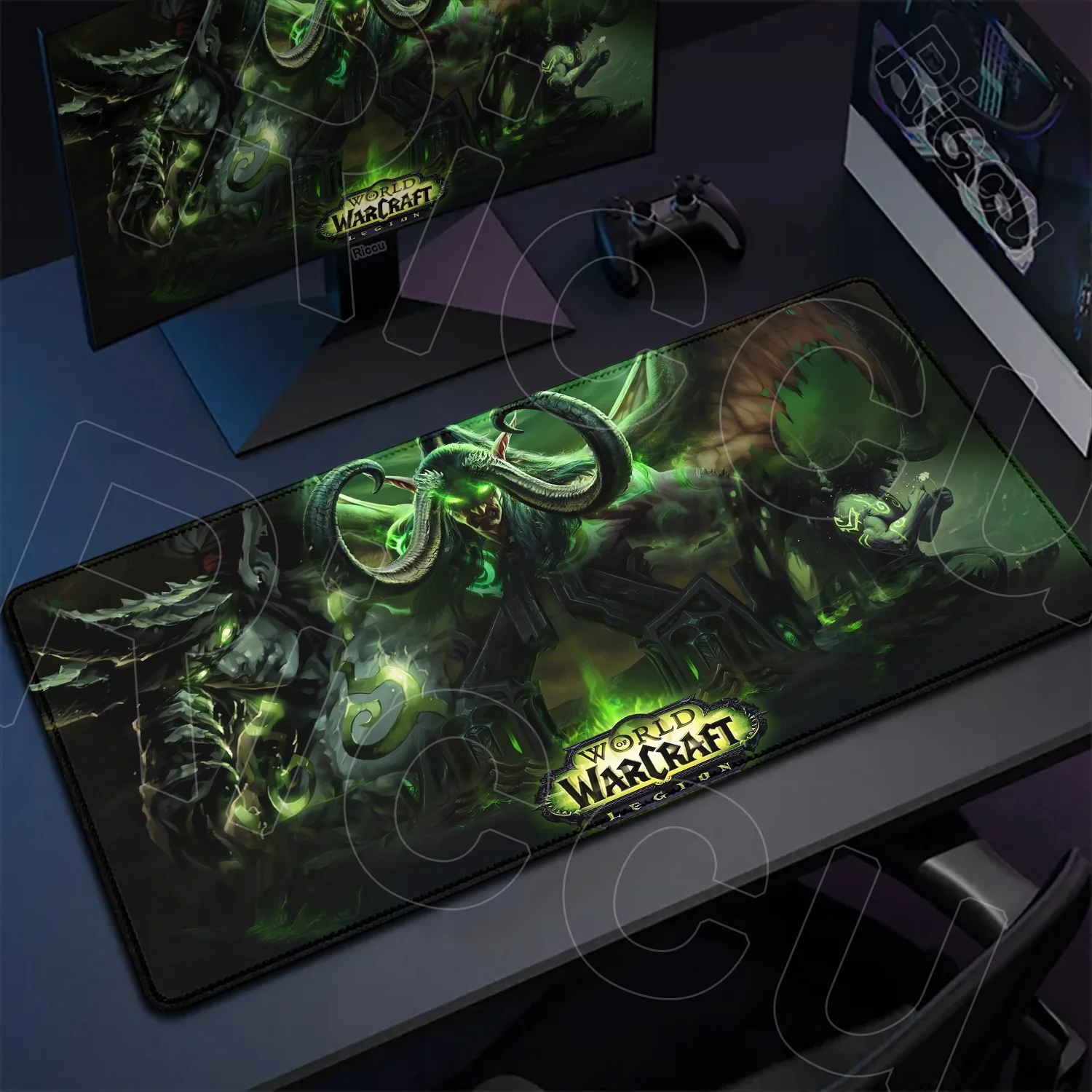 

HD Printing Lich King Mouse Pad Hot Gaming World Of Warcraft Natural Rubber Mousepad Xxl Laptop Desktop Carpet Gamer WOW Deskmat