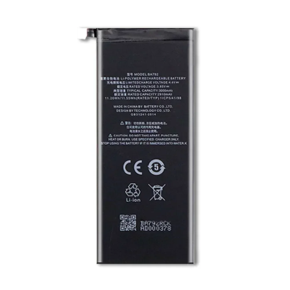 Meizu-BA792 BA 792 Bateria para Mei Zu Pro 7, M792Q, M792C, M792H, BA791, Ferramentas Gratuitas, 3000mAh