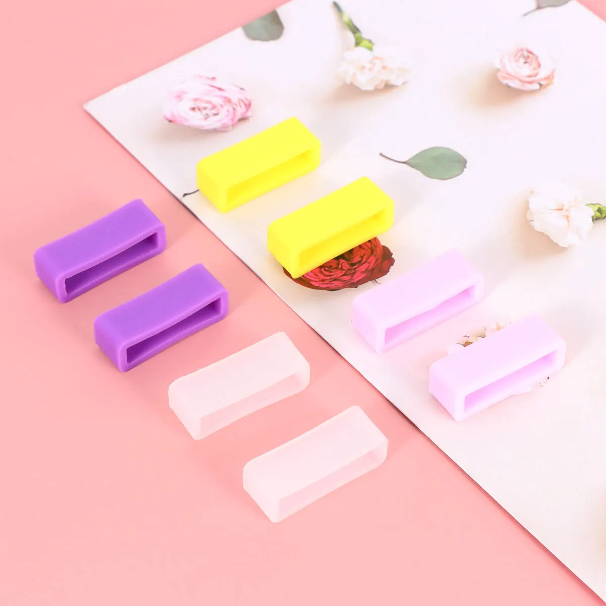 

8pcs Watchband Rings 18Mm Loops For Men Women Durable Replacement Watch Bezel Smooth Fade-Resistant Watch