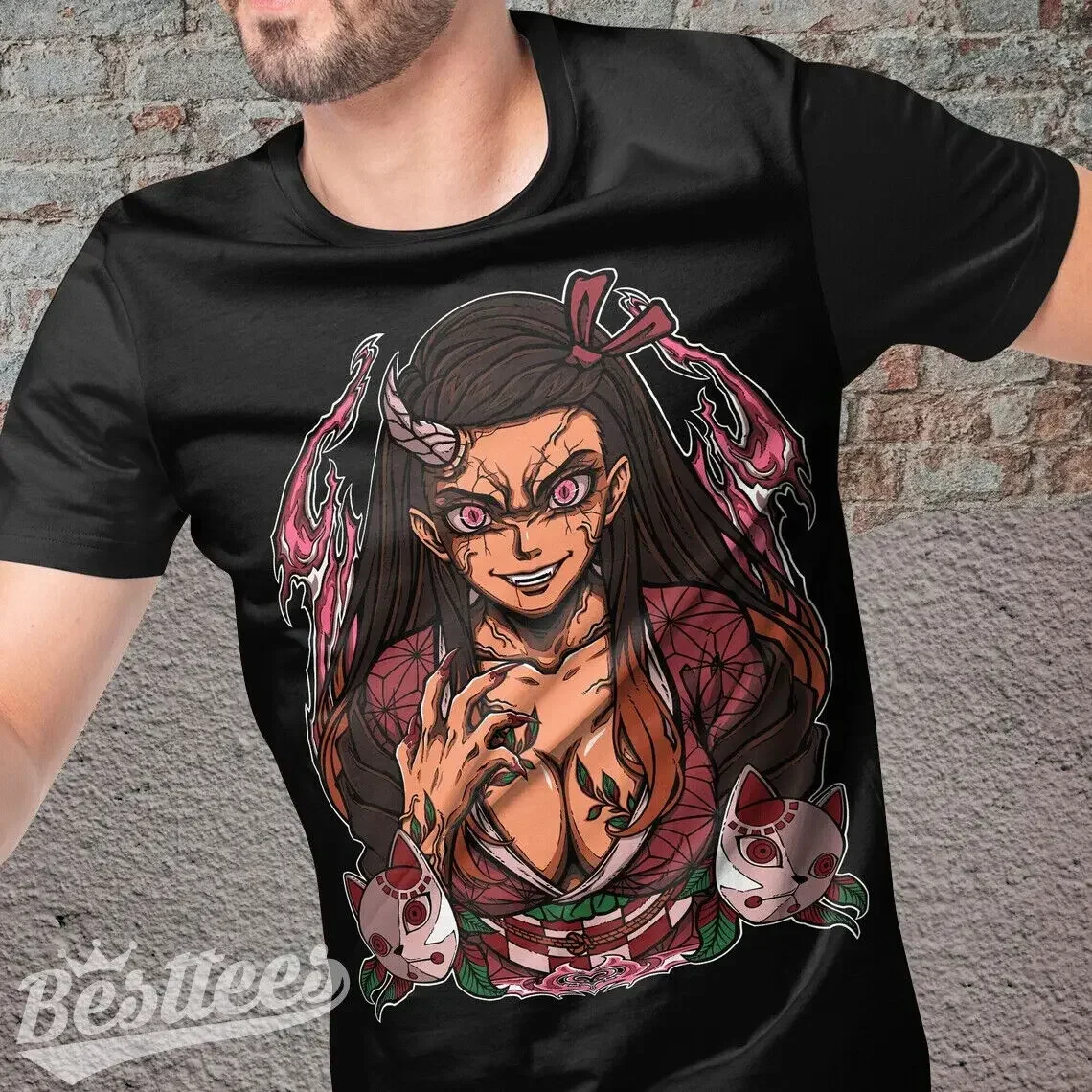 Adult MEN WOMEN JAPANESE Demon Slayer NEZUKO ANIME T-Shirt