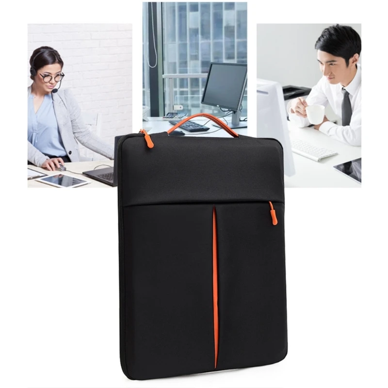 Laptop Handbag Notebook Sleeve for 13.3 14.1 15.4 15.6inch Computer Splashproof Ultra-slim Protective Bag Carrying Case