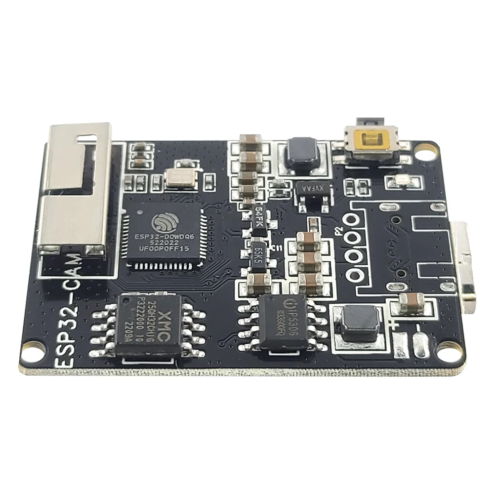 ESP32 CAM Development Board BT WiFi Camera Module 2.4 GHz DVP 24Pin for OV2640 2MP TYPE-C IP5306 with Battery Interface