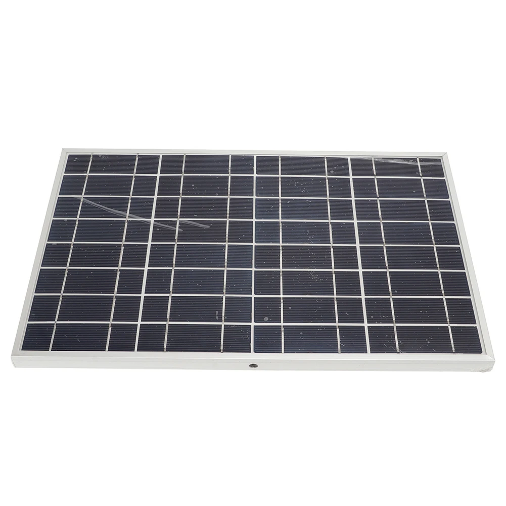 60A Solar Regulator Compatible With 12V 24V Systems Paired With Polycrystalline Solar Panel And Panel Clip Hardware view 3