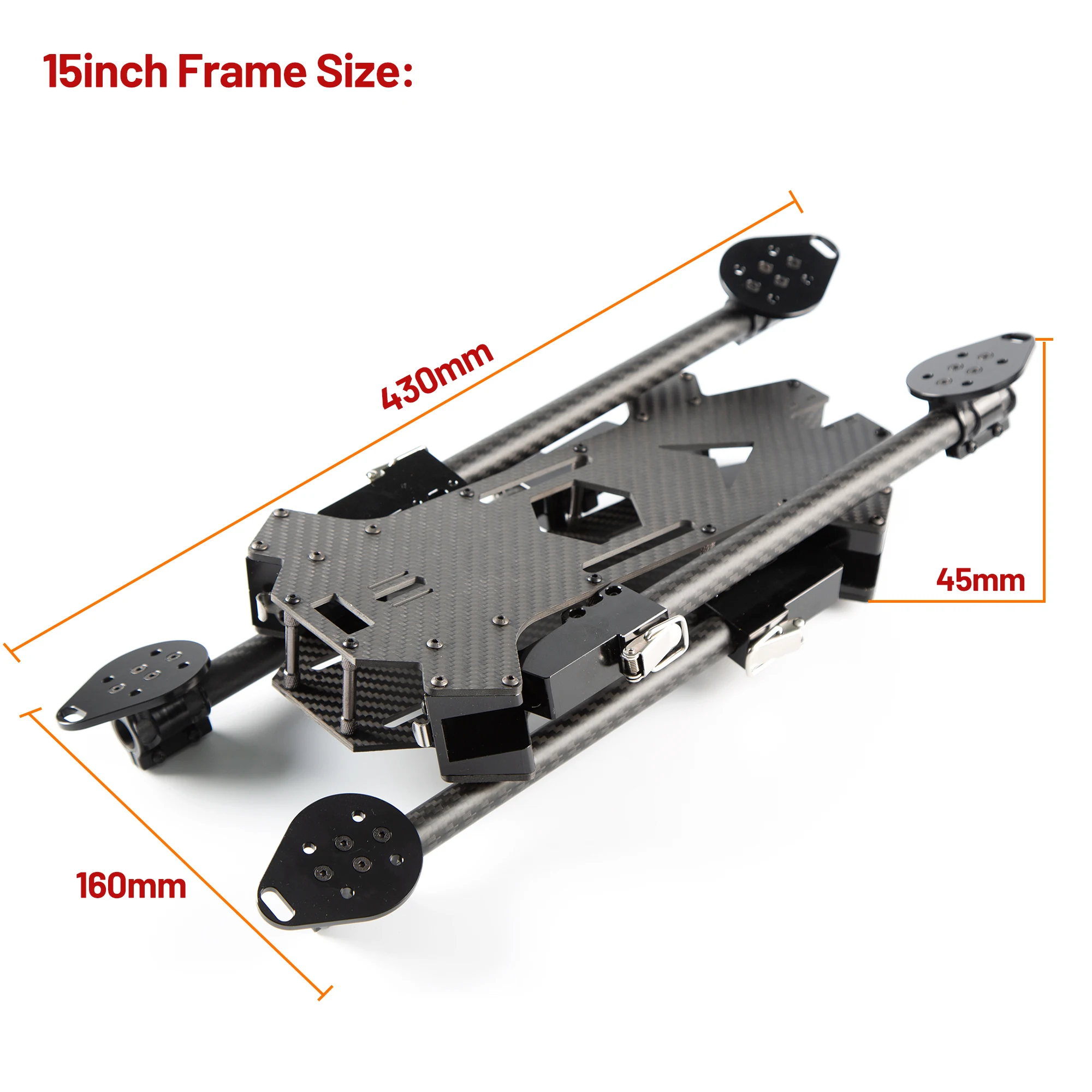 Kit de Estrutura Dobrável em F - Drone Gimbal Controller avaliação e preço