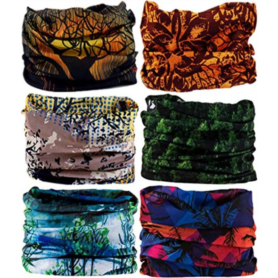 

Headband Neck Gaiter Head Wrap Headwear Face Mask Magic Scarf Bandana for Men and Women