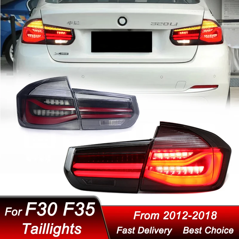 Car Led Tail Lights For BMW 3 series F30 F35 2012-2018 new style FULL LED Tail Lamp Dynamic Turn Signal Light Tail Lamp Assembly