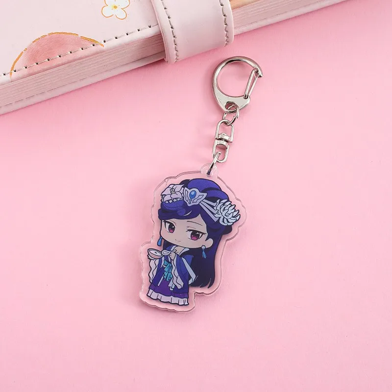 1/8Pcs Anime The Apothecary Diaries Acrylic Keychain Cute Backpack Pendant Funny Bag Charms Accessories Decoration Holiday Gifts - view 4