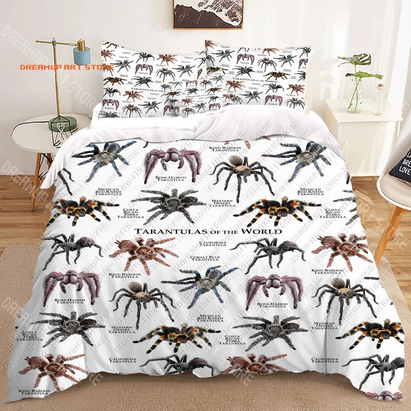 2026 Mushroom Insect World 3D Bedding Sets Print Duvet Cover Adults_ Children Bed Comforter Birthday Gift Dropshipping
