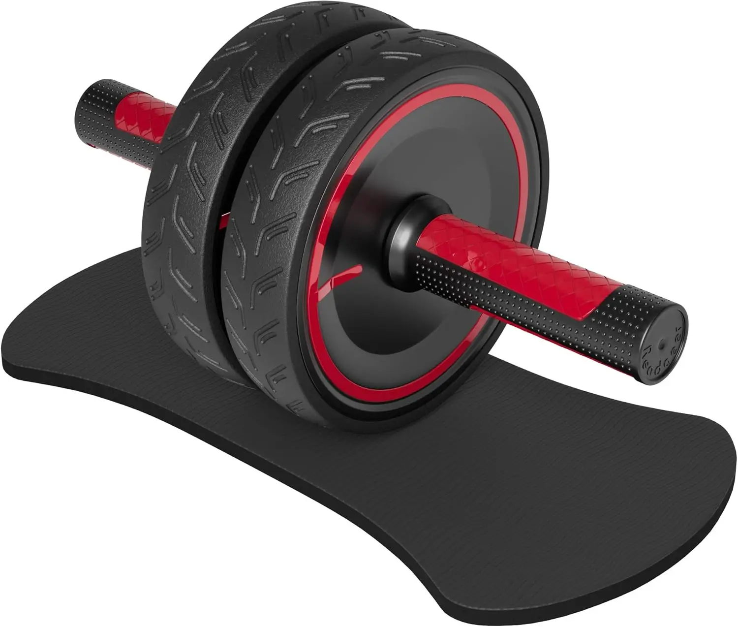 Roue à rouleaux Ab, équipement d'entraînement robuste pour salle de sport à domicile, poignée métallique professionnelle avec Surface en caoutchouc, roue d'exercice Abdominal