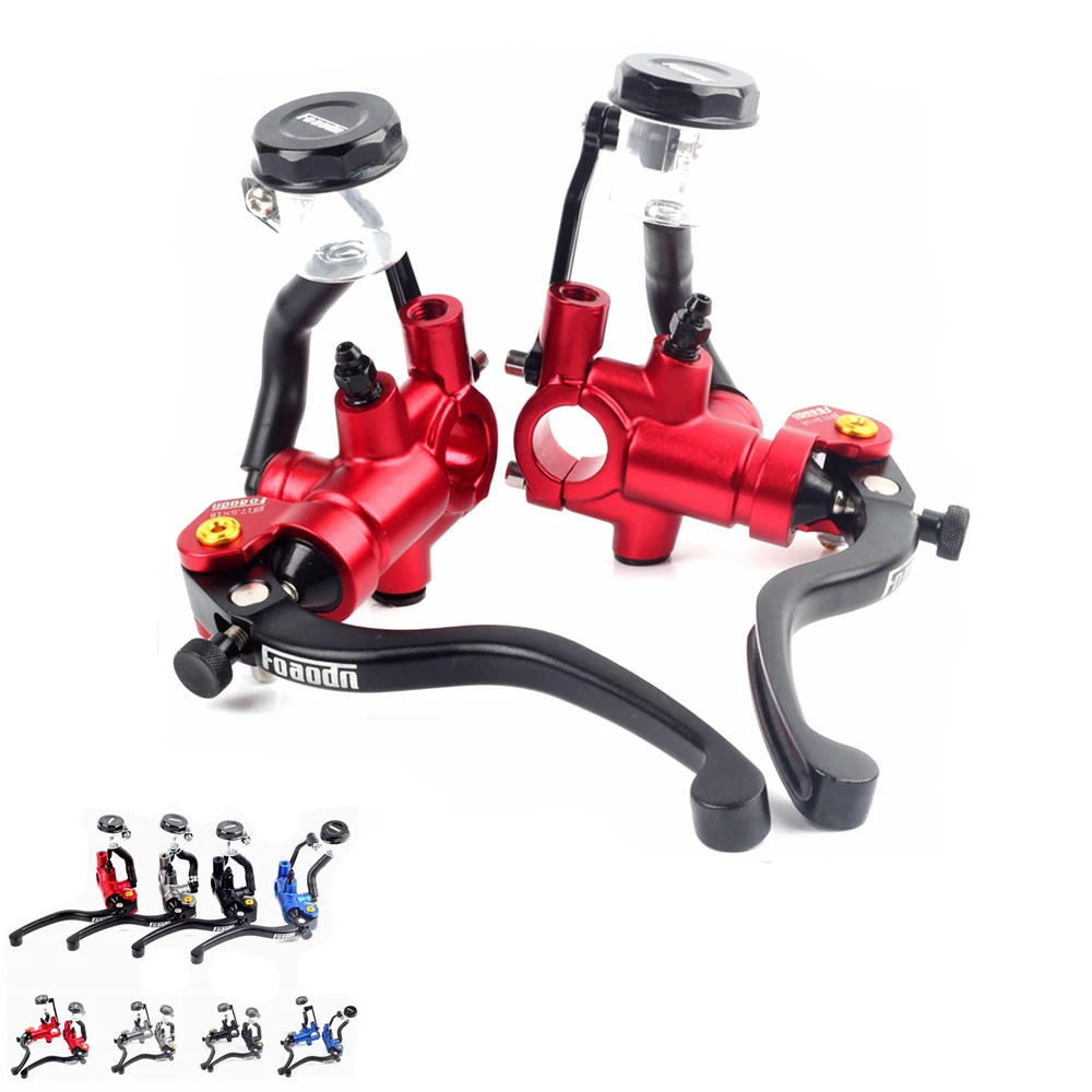 

Насос тормозной муфты Foaodn PX1 универсальный, 17,5 мм, ручка рычага главного цилиндра для Honda Yamaha Kawasaki Suzuki Niu Wisp