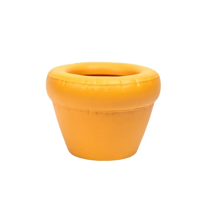 Simple modern ceramic flower pot, succulent cactus potted ornament