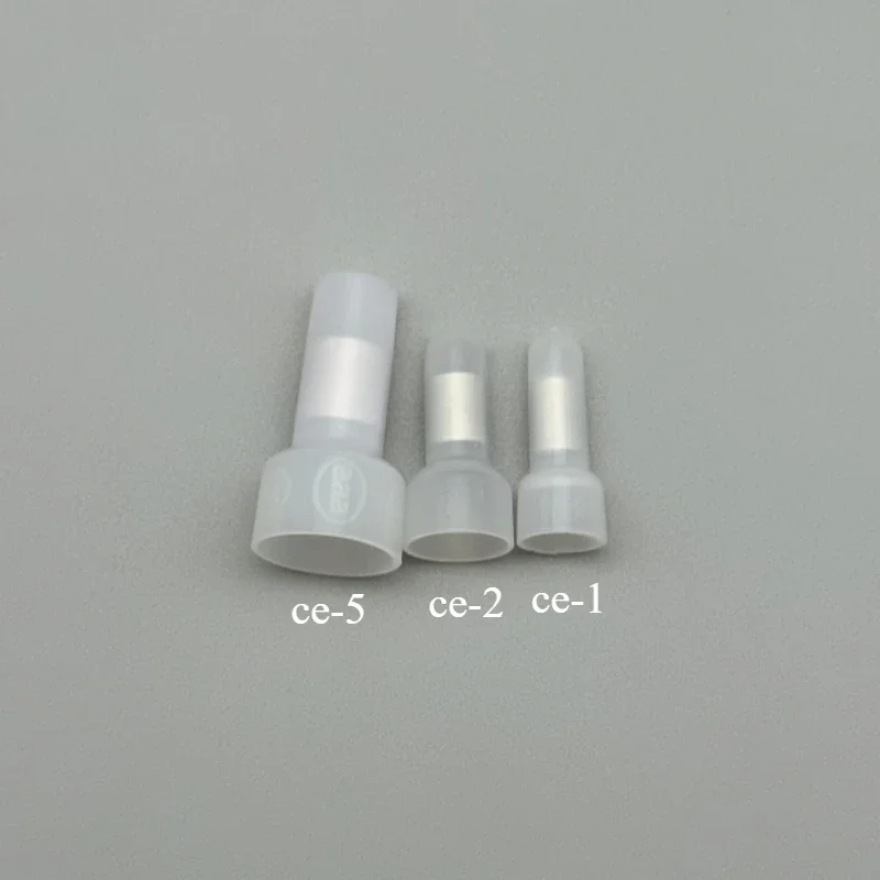 100PCS CE1 CE2 CE5 Crimp Closed Terminal Line Cap PA66 Splice Nylon Crimp Caps for Electrical Wire AWG 12-10 16-14 22-16