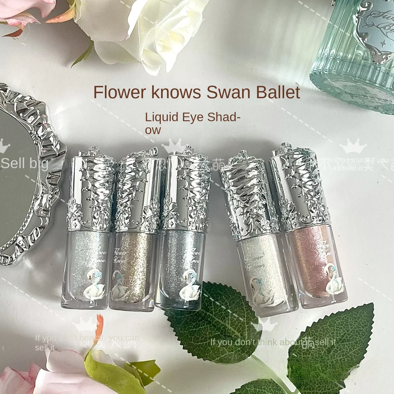 

Flower knows the swan ballet series of liquid eyeshadows