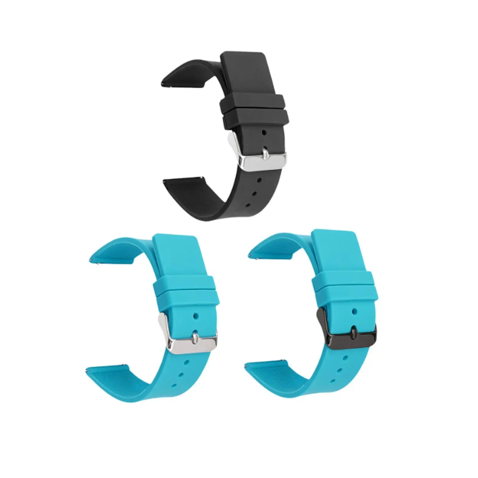 Silicone Strap Watchband Replace Classic Quick Release Watch Accessories image 2