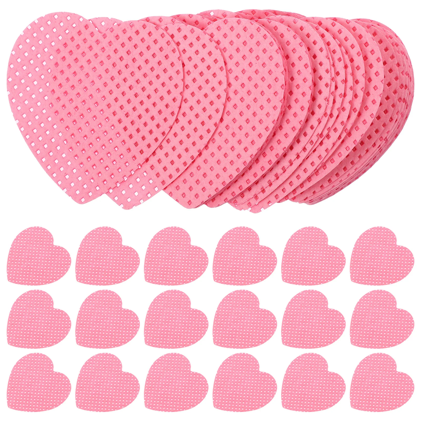 

200 Sheets Unbreakable Nail Polish Remover Pads Heart Shaped Cotton Wipes Portable Gel Acrylic Cleaner Travel Size