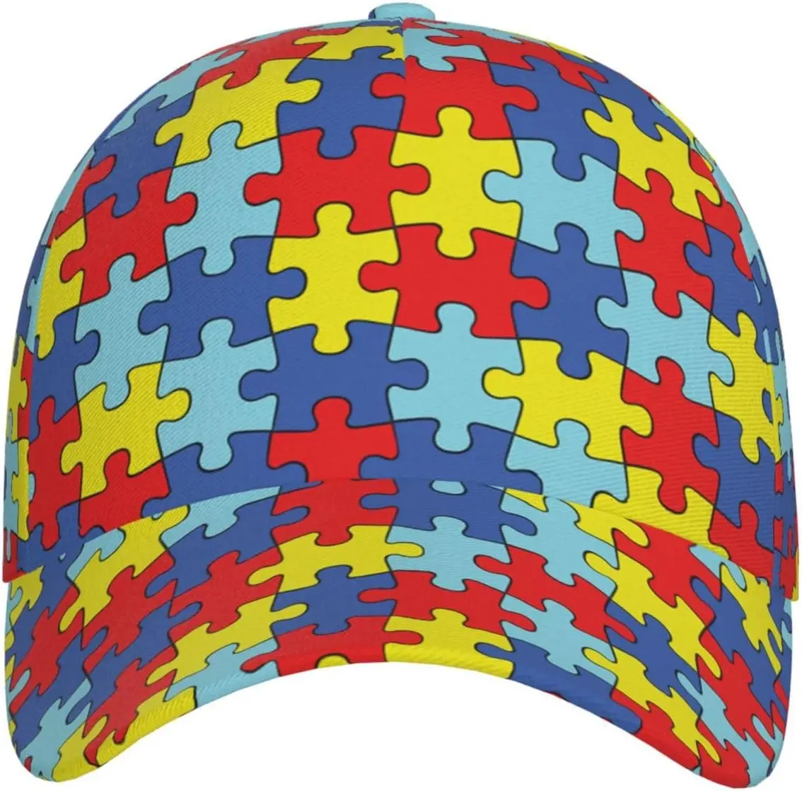 Autism Awareness Baseball Cap Hats Adjustable Trucker Hat Outdoor Sun Cap for Men Women Dad Hat