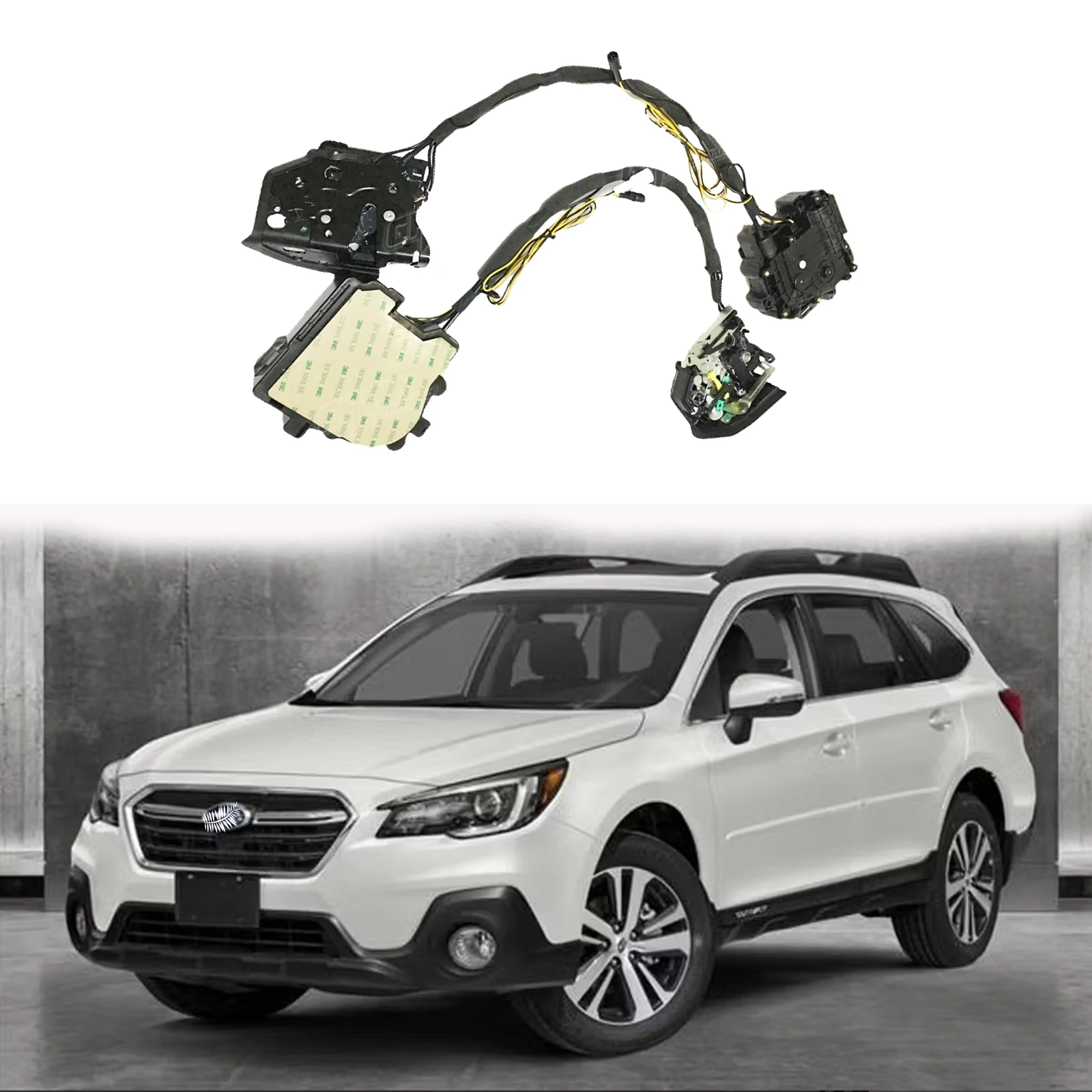 For Subaru Outback 2017 2018 2021 Automatic Soft Close Door Super Silence Car Vehicle Door Smart Auto Electric Suction Door Lock