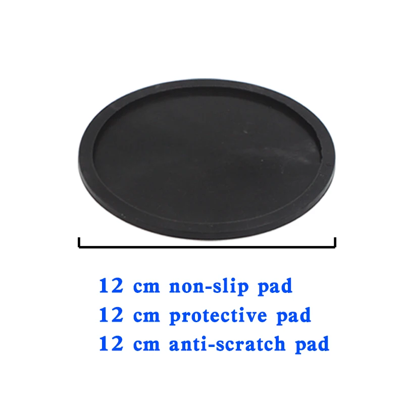 Vehicle antenna chassis base suction rubber 9/12CM rubber pad Anti-scratch pad anti-slip pad Large suction rubber pad protection