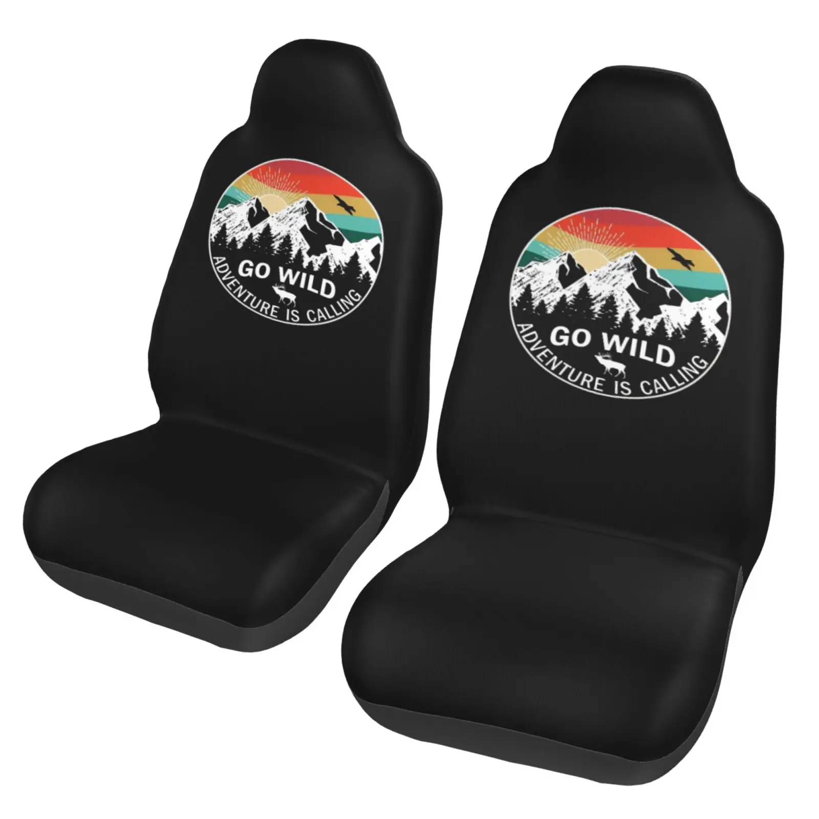 

Outdoor Mountain Camping Series 2-piece Seat Cover Anti Pollution Convenient Protective Cover Universal Seat Protective Cover