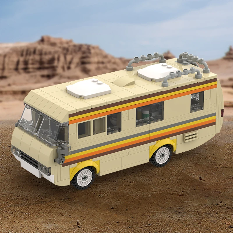 Breaking Bad Car Building Blocks Creative House Van Building Bricks Kit Model for Gifts Educational DIY Building Set Toy