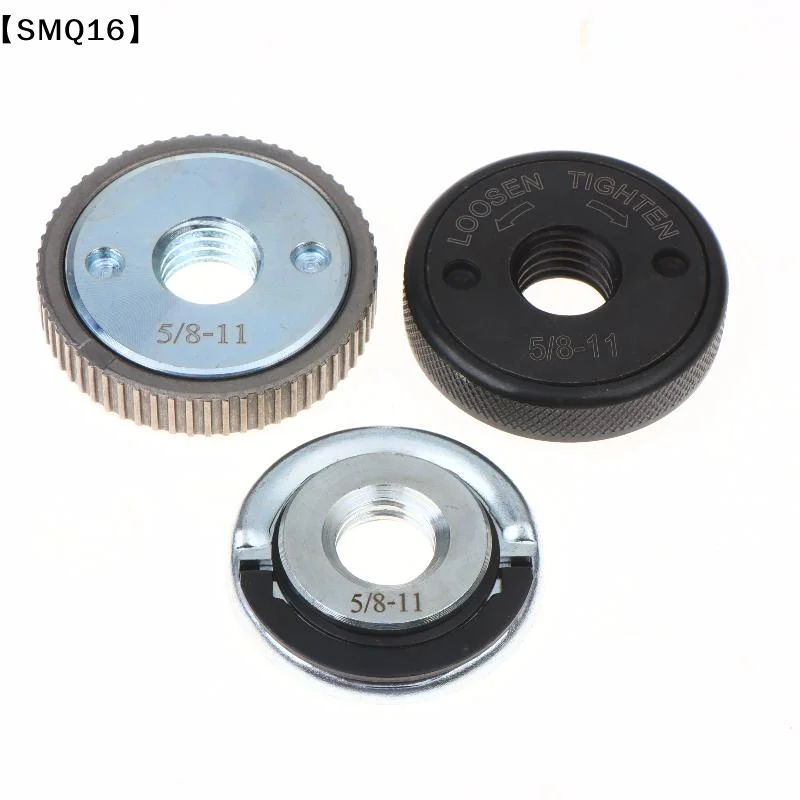 Thread Angle Grinder Self-Locking Pressing Plate Platen Quick Release Flange Nut Clamping Power Chuck Tools Parts【SMQ】