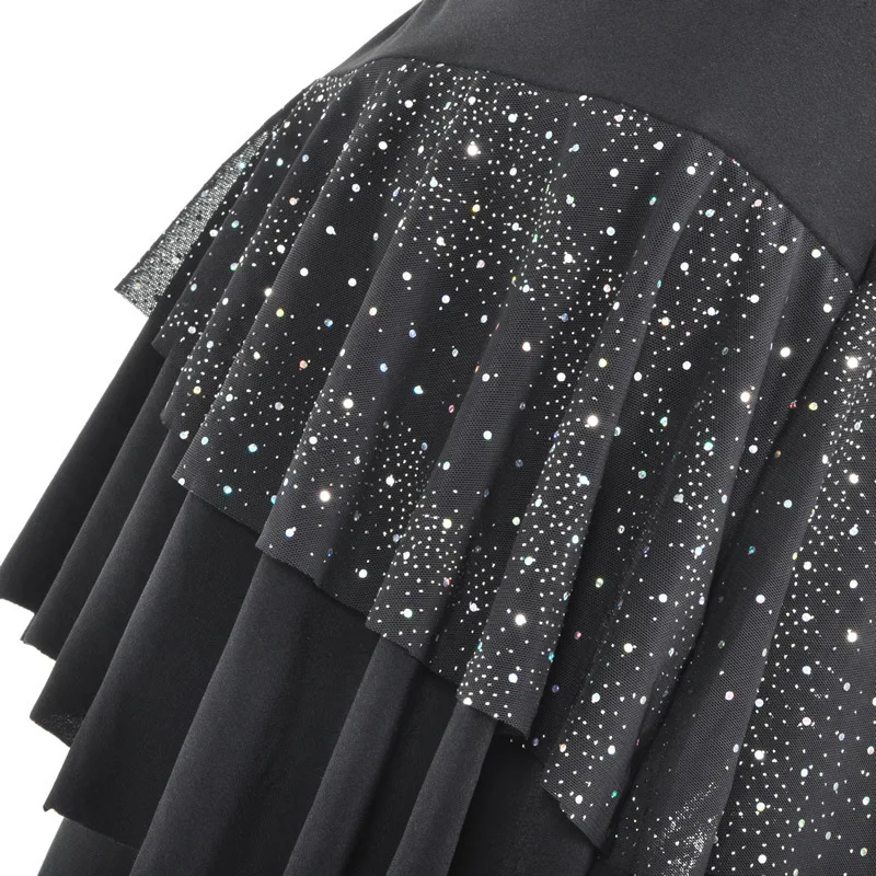 Latin Danskostuum Square Dance Kostuum Vrouwen Rok Broek Vrouwen Dansbroek Oefen Prestaties Kleding Lange Broek Moeder