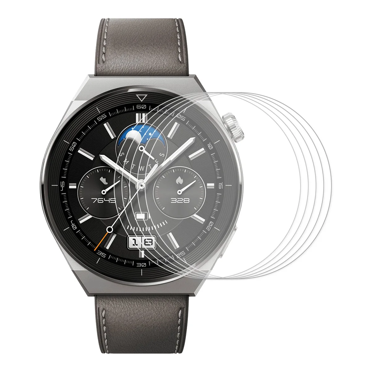 

5 шт. для Xiaomi Watch S4 спортивная защитная пленка для экрана 0,2 мм 9H ультра прозрачная пленка для часов