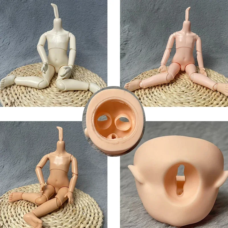30cm Male Dolls Female Dolls Handmade Makeup Doll Head or Whole Doll 1/6 BJD Doll, Toys for Girls, Dolls for Girls