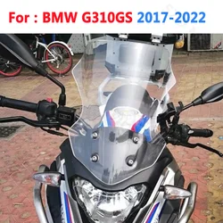 For G310GS G310 GS G 310GS 2017 2018 2019 2020 2021 2022 Motorcycle Accessories Windshield Windscreens Wind Deflectors Gray