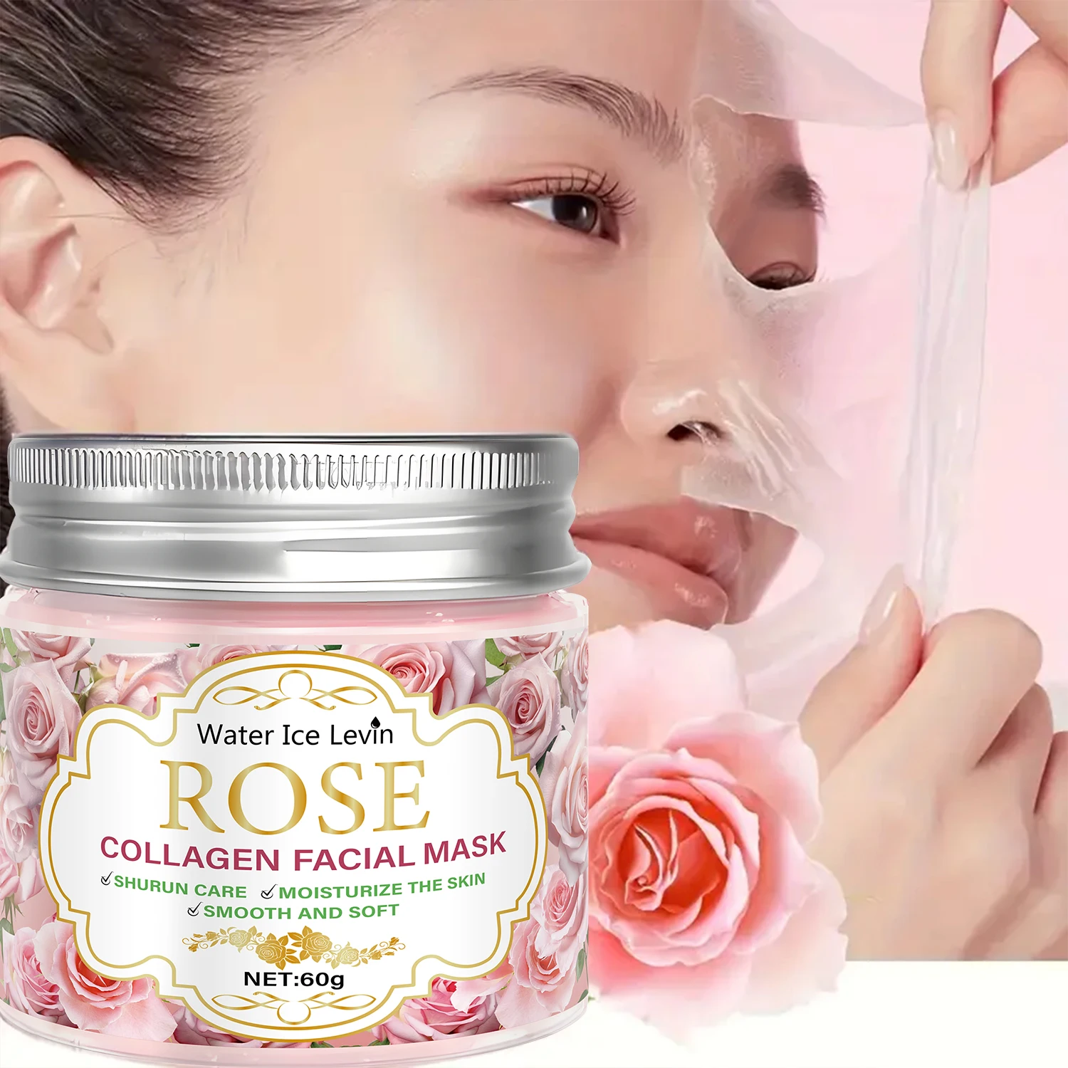 قناع الكولاجين للوجه: ترطيب فوري + نعومة فائقة (لمظهر مشرق) #3