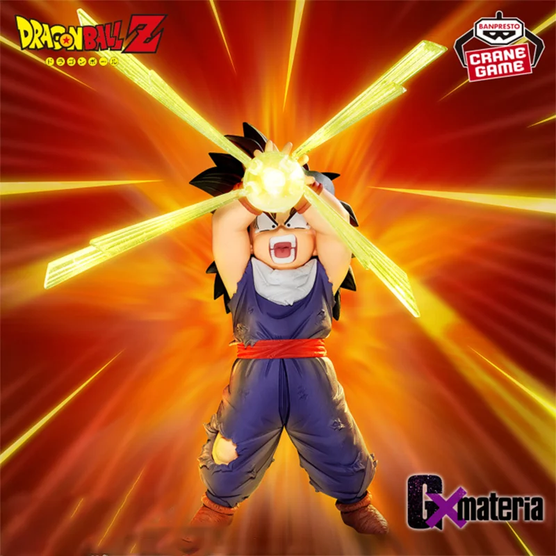 

【100%Authentic】BANDAI Spirits Original Dragon Ball Z Son Gohan GxMateria III Anime Cartoon Garage Kit Model Decoration