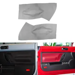 Car Interior Trim Microfiber Leather Front Door Armrest Panel Cover For 1998-10 Volkswagen VW Beetle Door automobile door panel