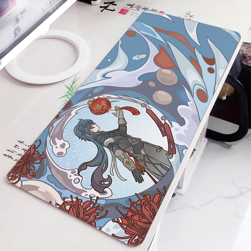 Honkai yıldız ray HSR Firefly Imbibitor Mouse pad klavye Pad MousePad bilgisayar sümen